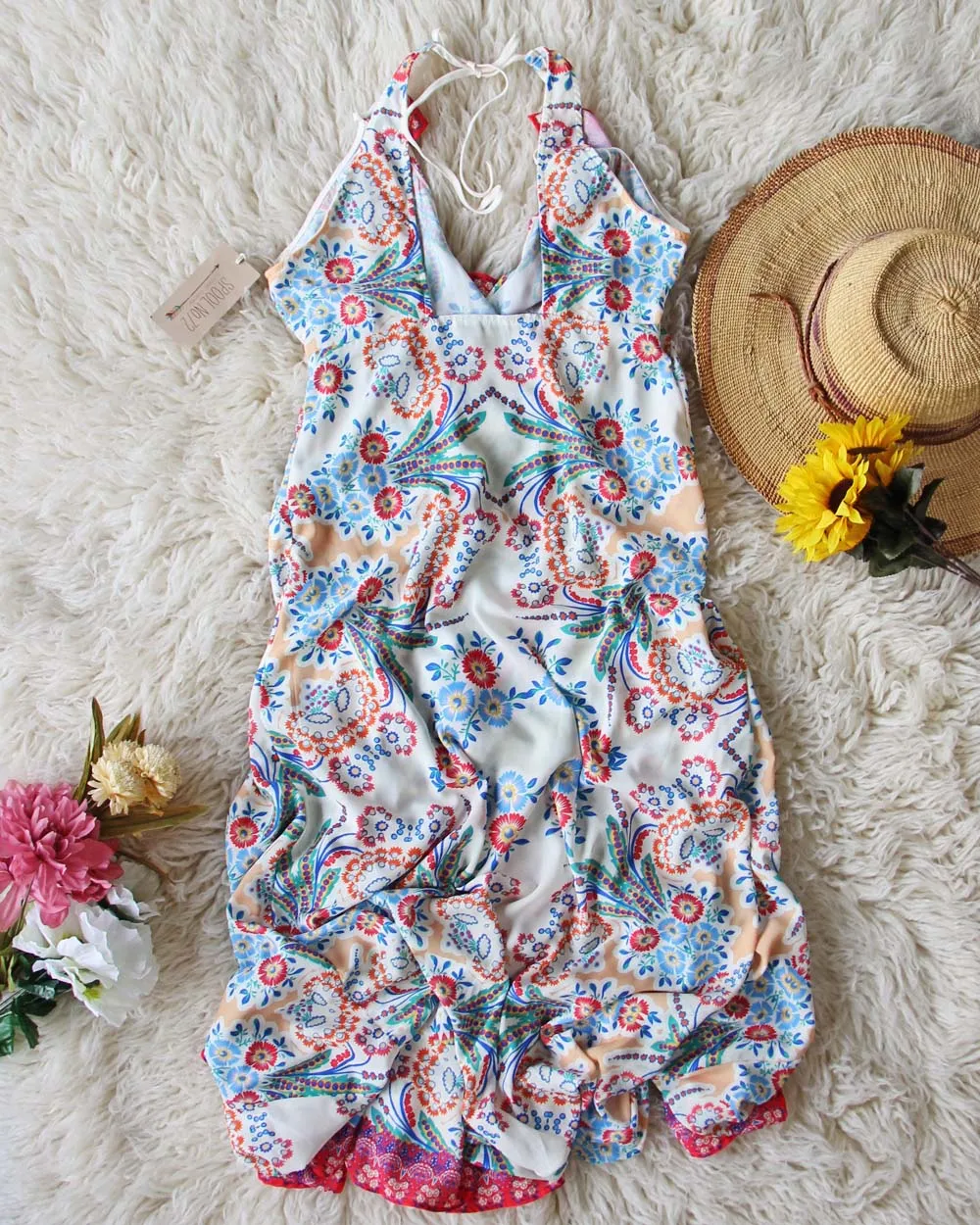 Cactus Flower Wrap Maxi
