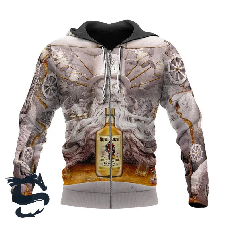 Captain Morgan Rum Renaissance Hoodie & Zip Hoodie