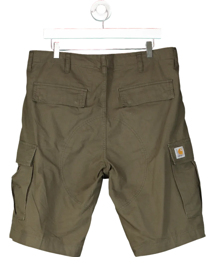 Carhart Green Regular Cargo Shorts W34