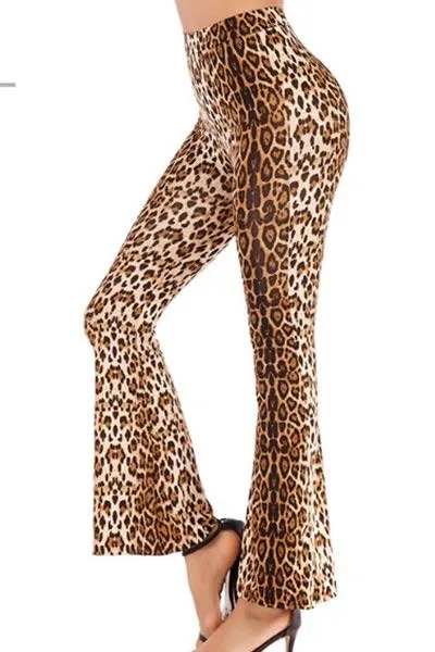COCOFLARE PANT LEOPARD