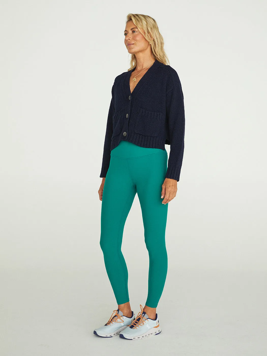 Cropped Cardigan - Hale Navy