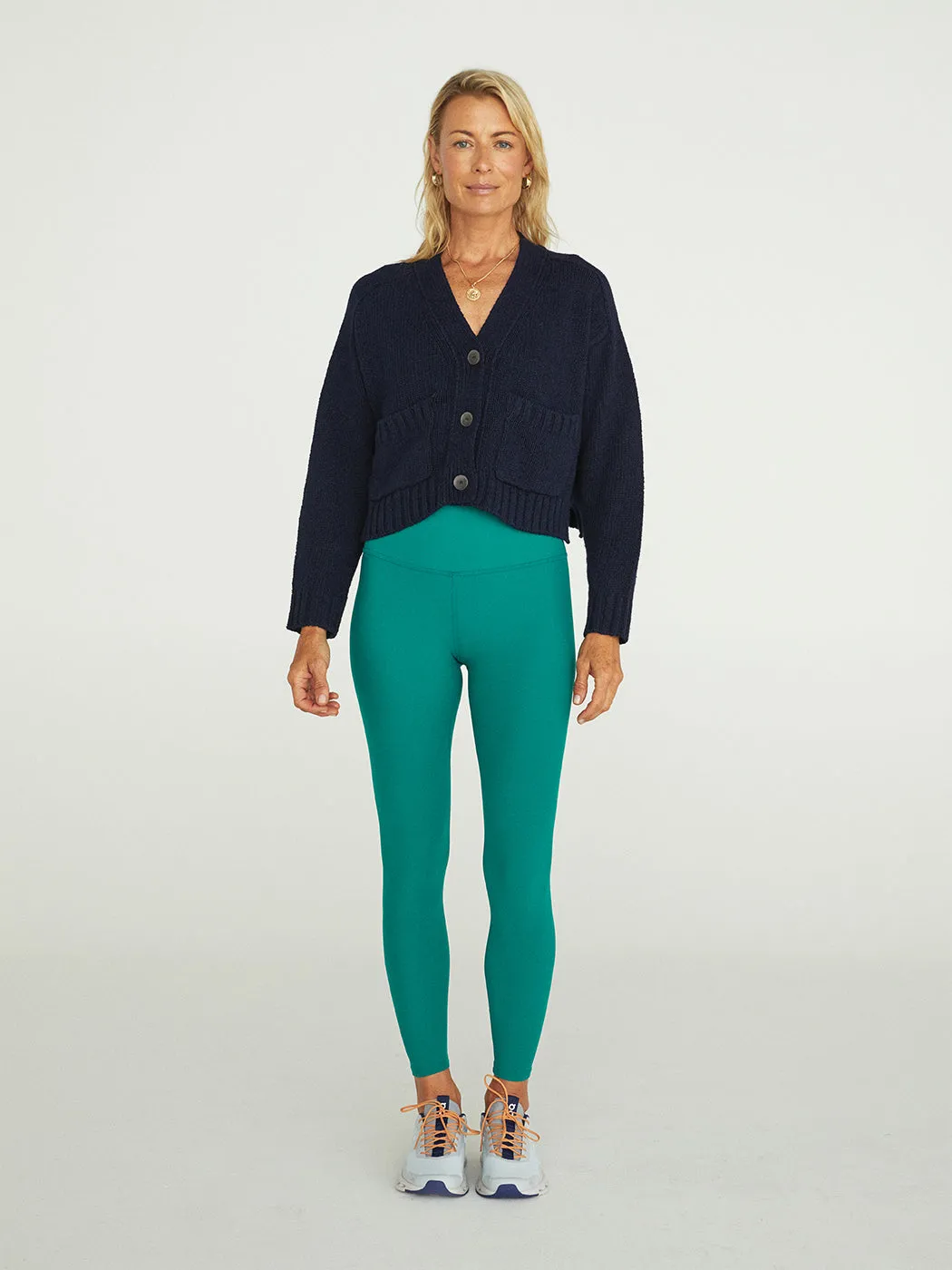 Cropped Cardigan - Hale Navy