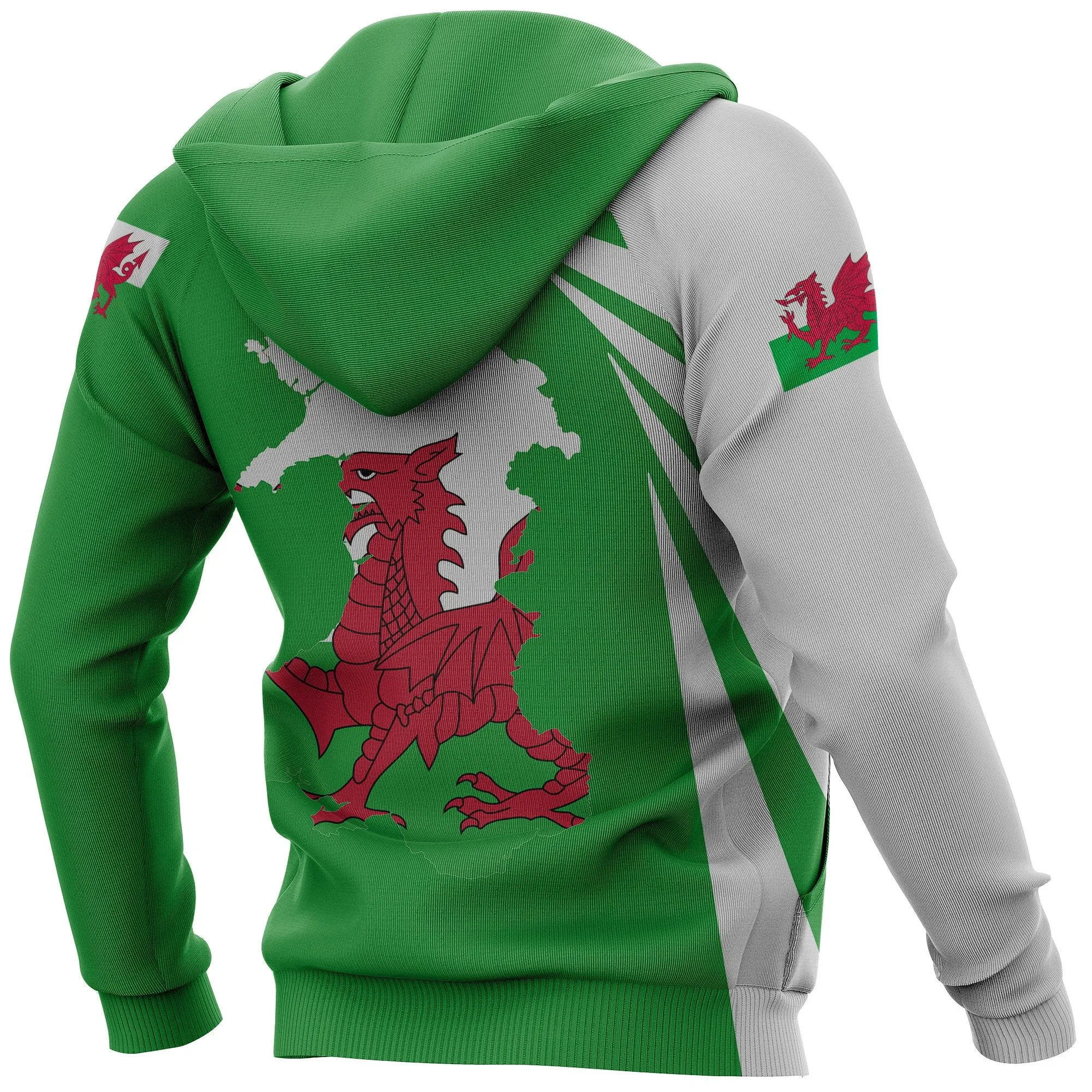 Cymru Hoodie - Tornado Version Th0