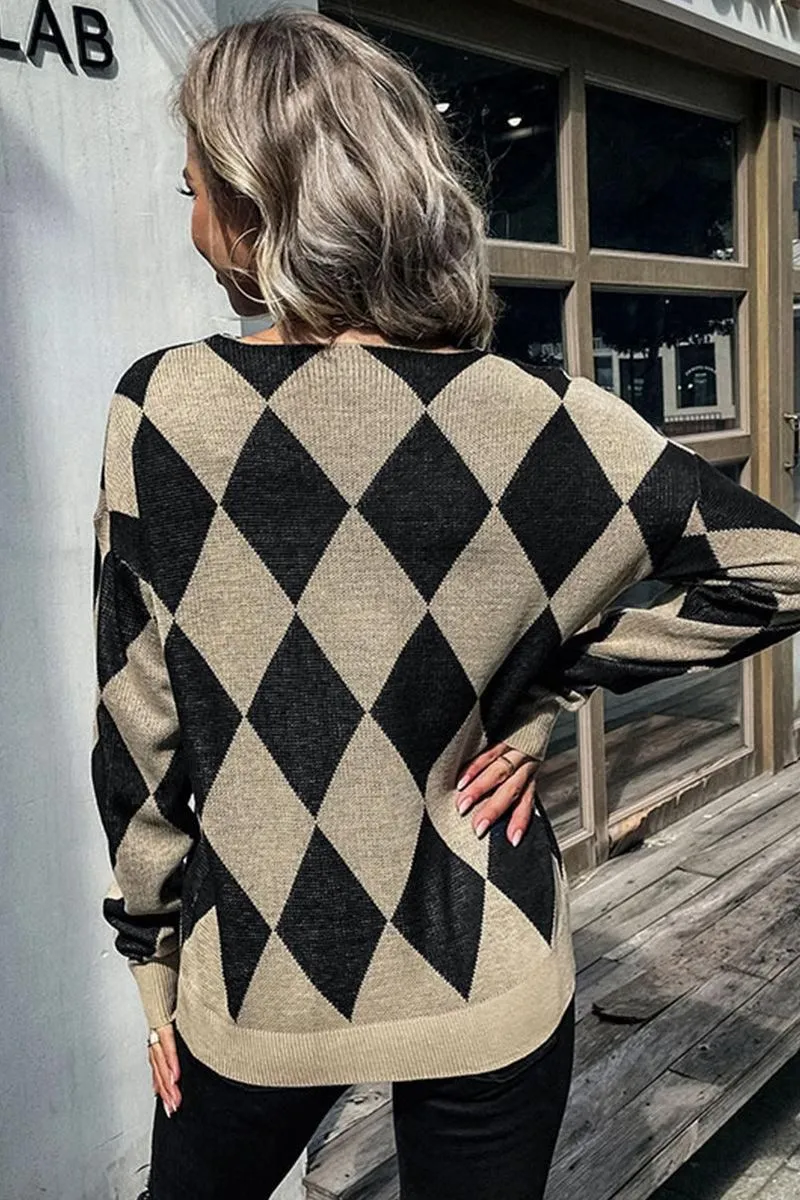 DANDY PATTERNED CASUAL TOP