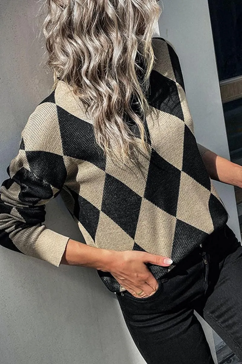 DANDY PATTERNED CASUAL TOP