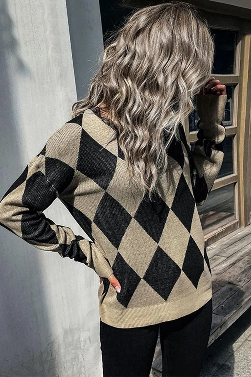 DANDY PATTERNED CASUAL TOP