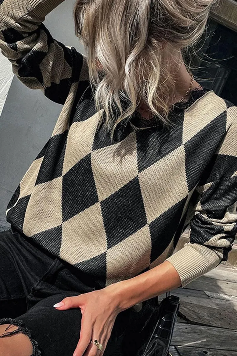 DANDY PATTERNED CASUAL TOP