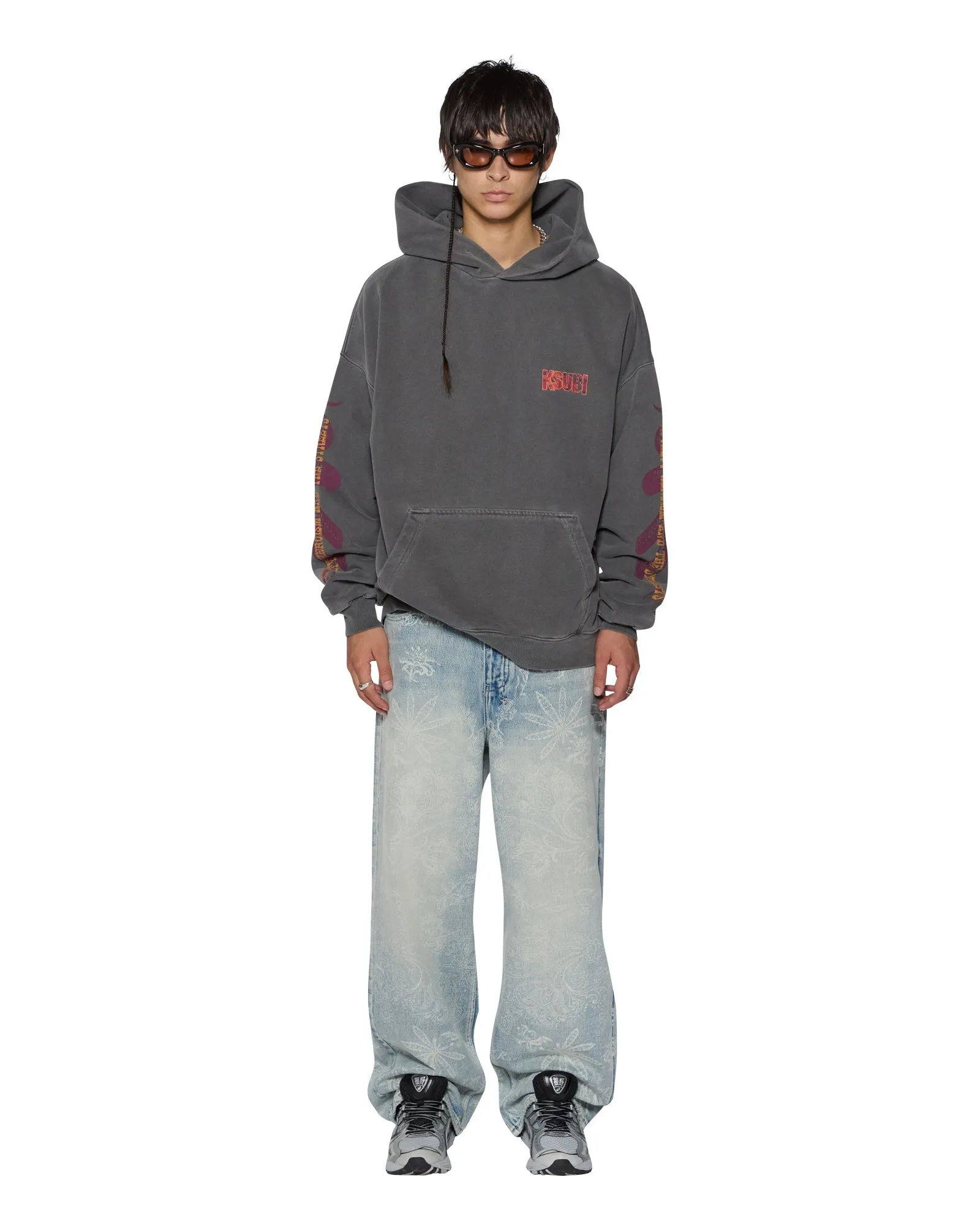 KICKSTART EKCESS HOODIE CHARCOAL