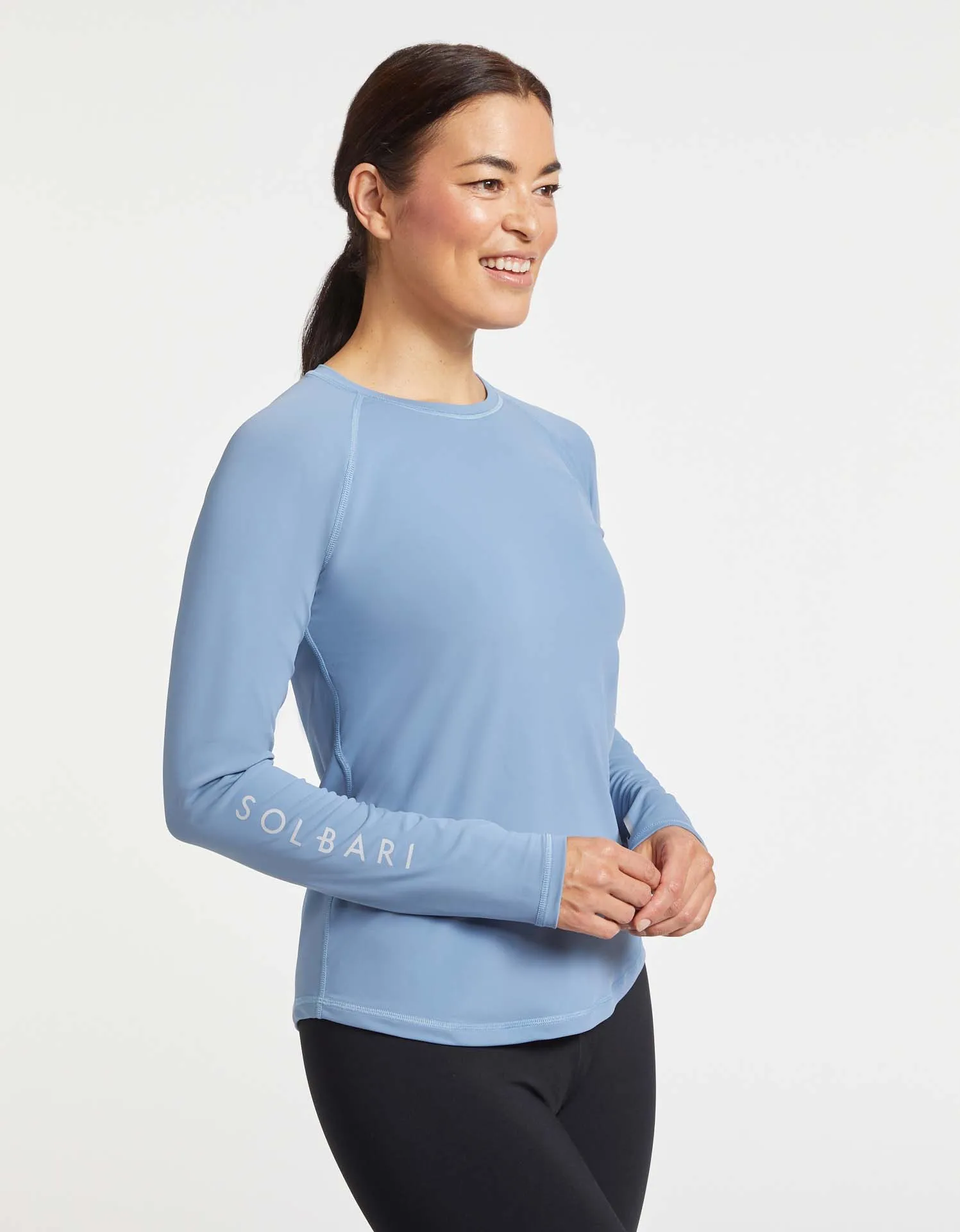 Long Sleeve Rash Guard UPF 50  Aqua Sport Collection