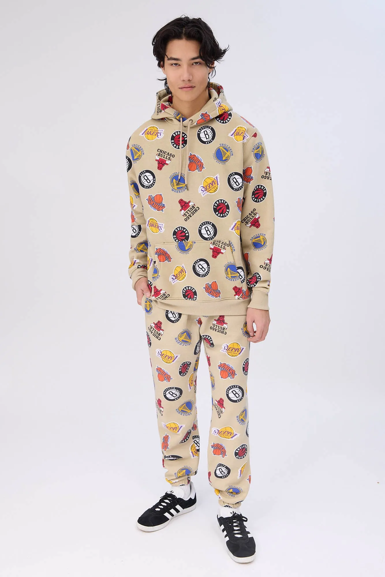 NBA Teams Graphic Hoodie