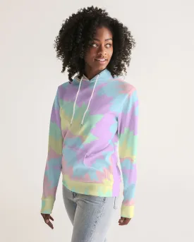 Pastel Smash Tie Dye Women's Hoodie