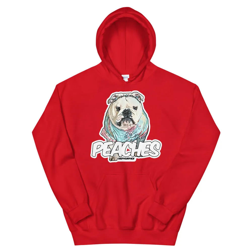 Peaches (Tie Dye) Unisex Hoodie
