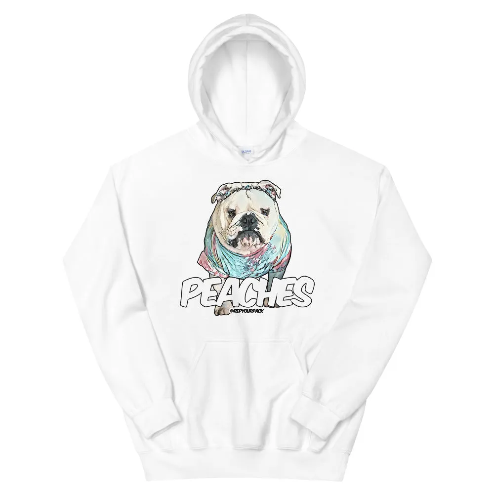 Peaches (Tie Dye) Unisex Hoodie