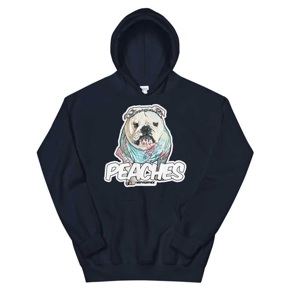 Peaches (Tie Dye) Unisex Hoodie