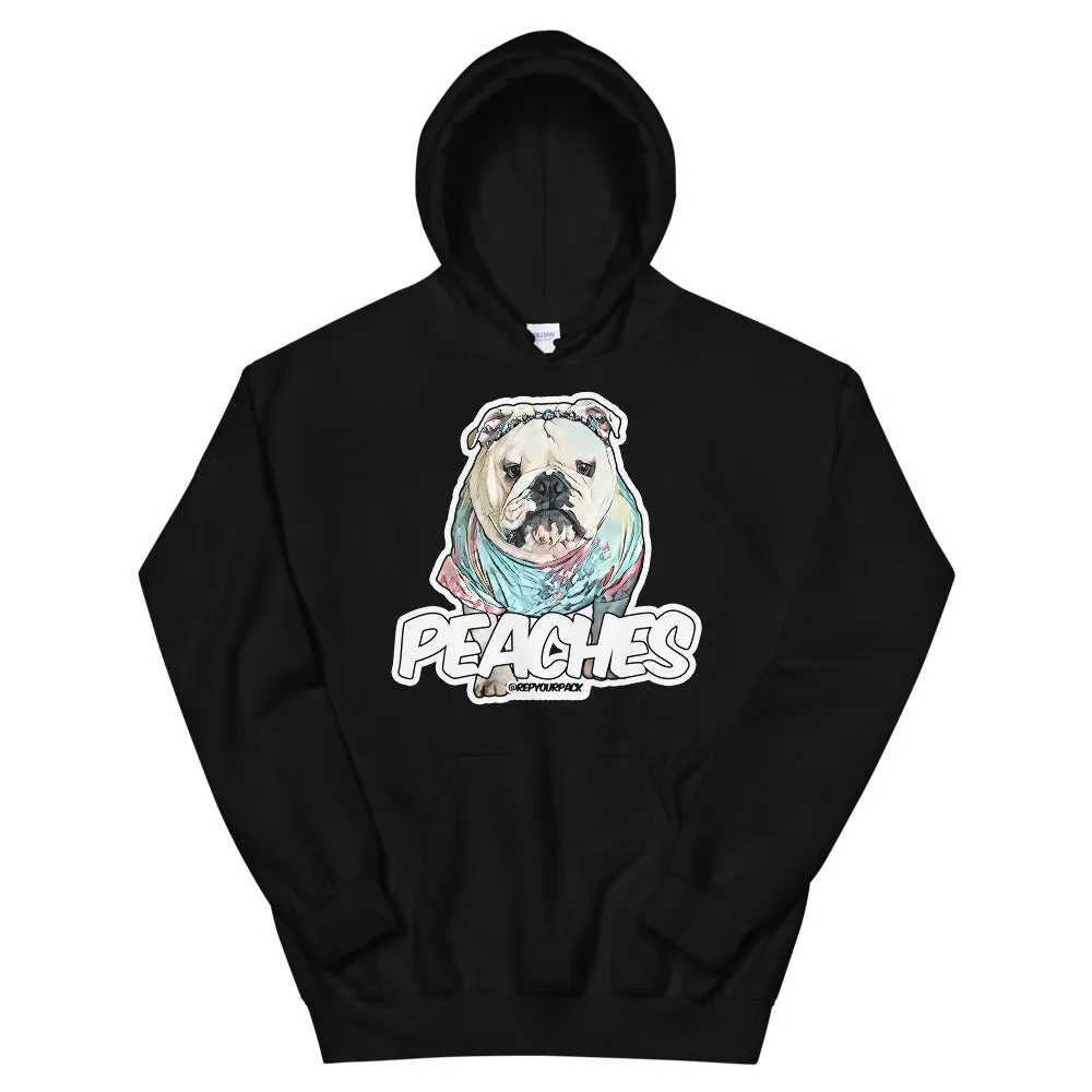 Peaches (Tie Dye) Unisex Hoodie