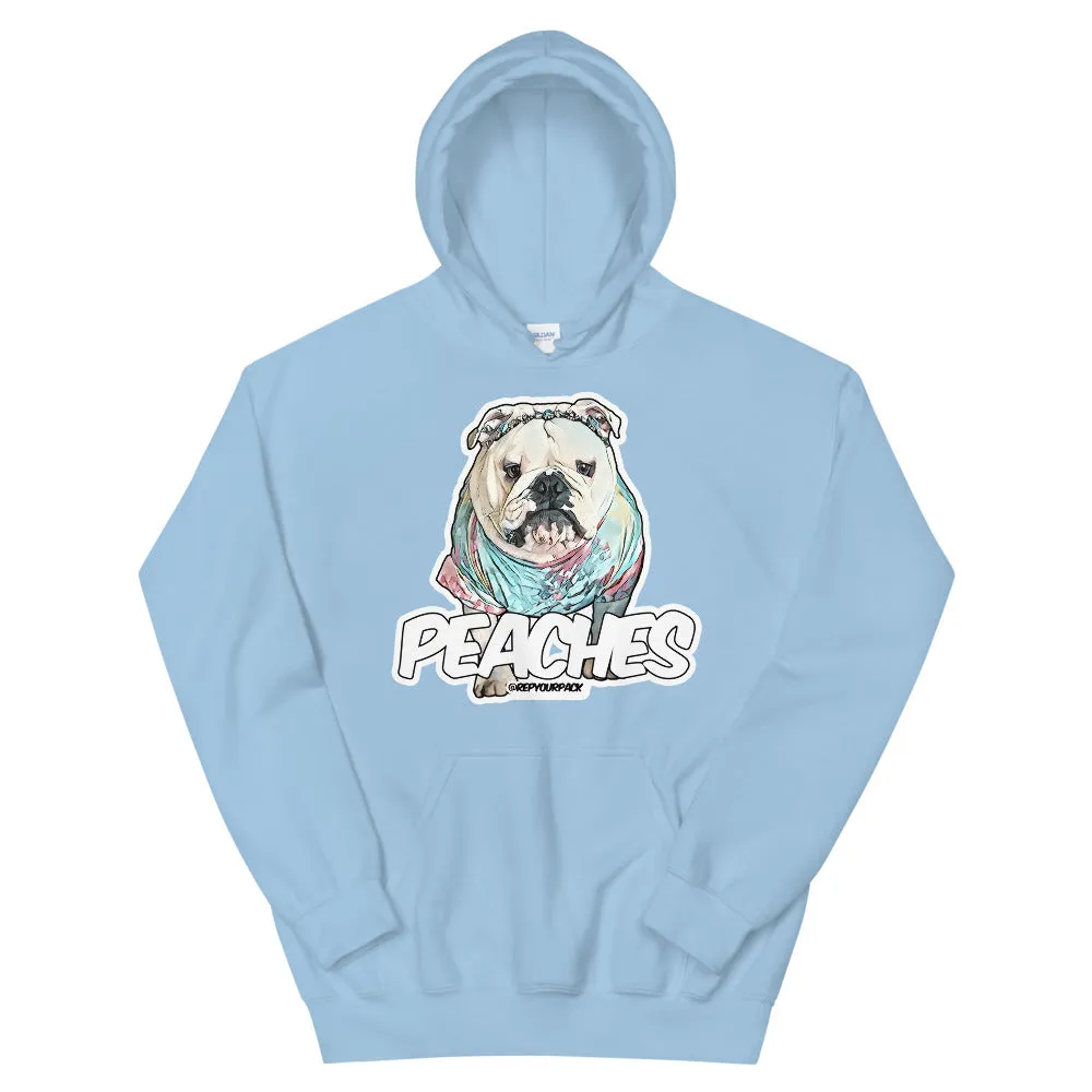 Peaches (Tie Dye) Unisex Hoodie