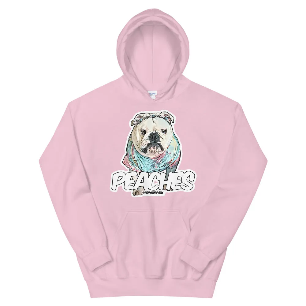 Peaches (Tie Dye) Unisex Hoodie