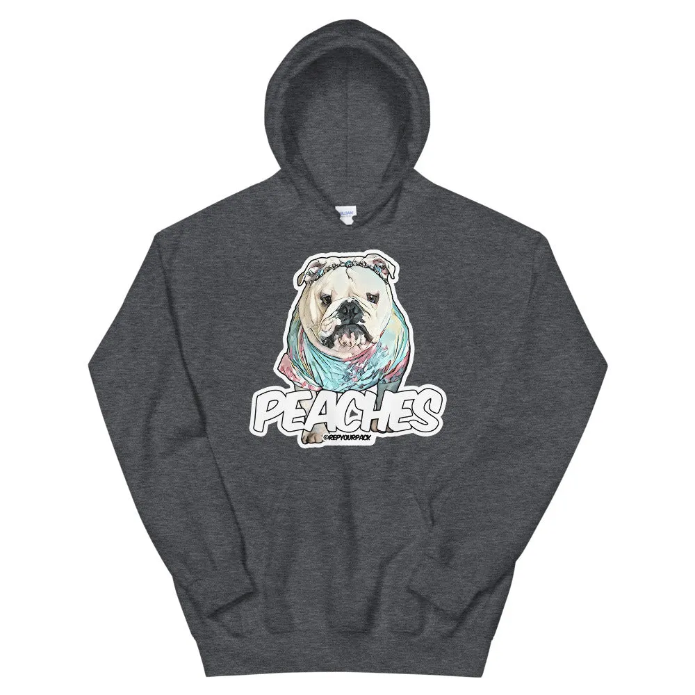 Peaches (Tie Dye) Unisex Hoodie