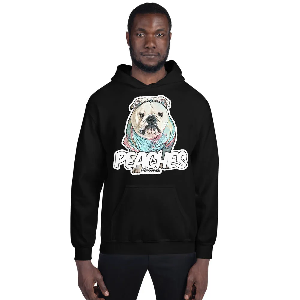 Peaches (Tie Dye) Unisex Hoodie
