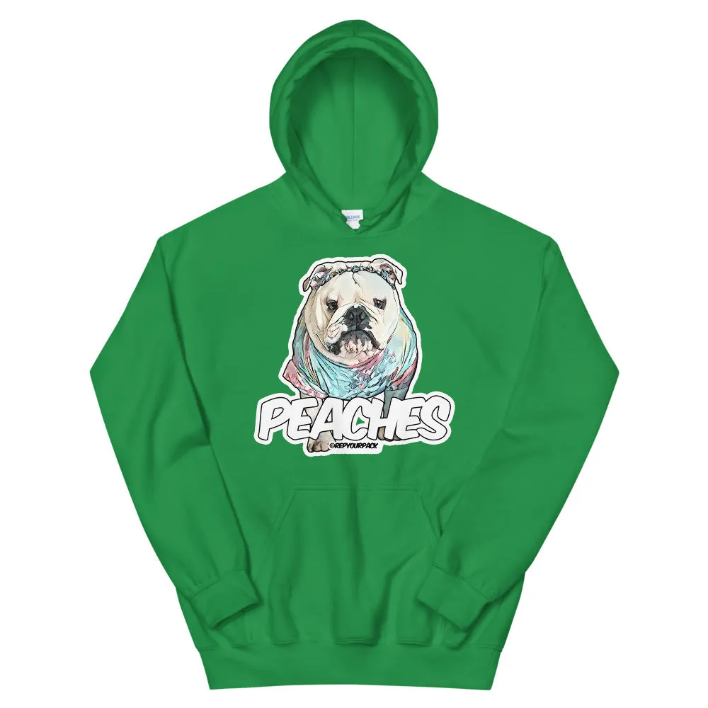 Peaches (Tie Dye) Unisex Hoodie