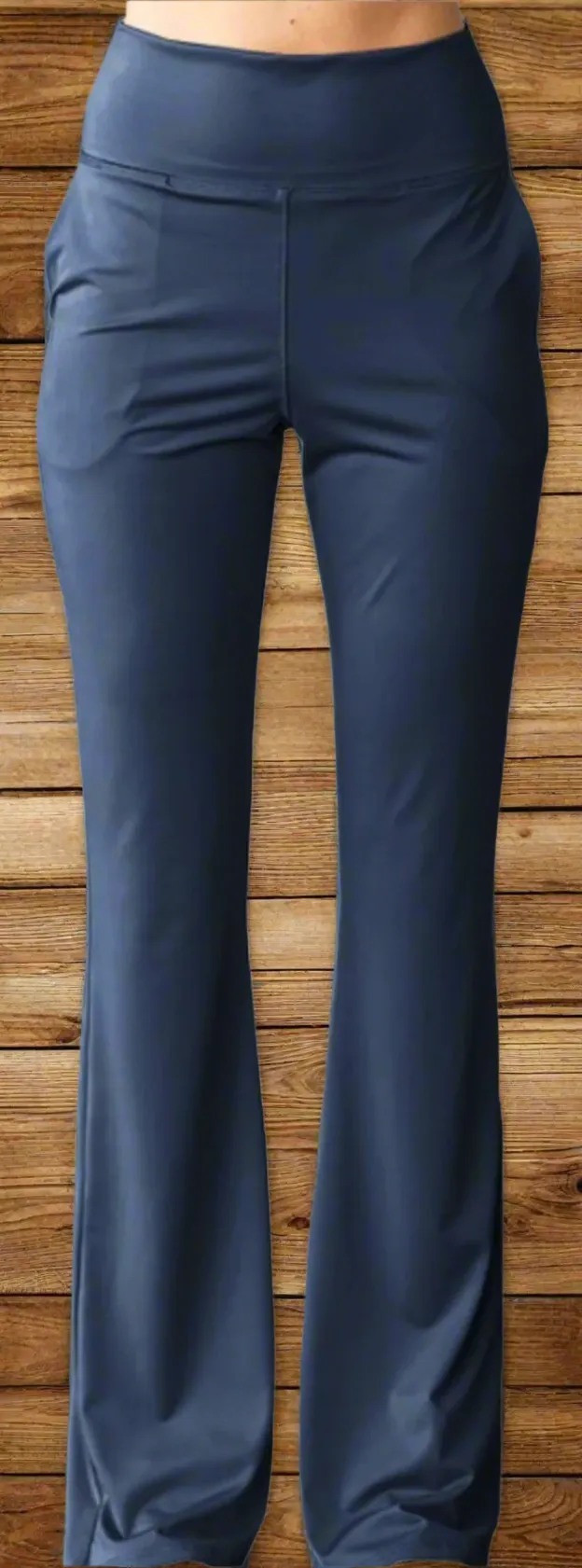 Plus High Waist Flare Fit Leggings