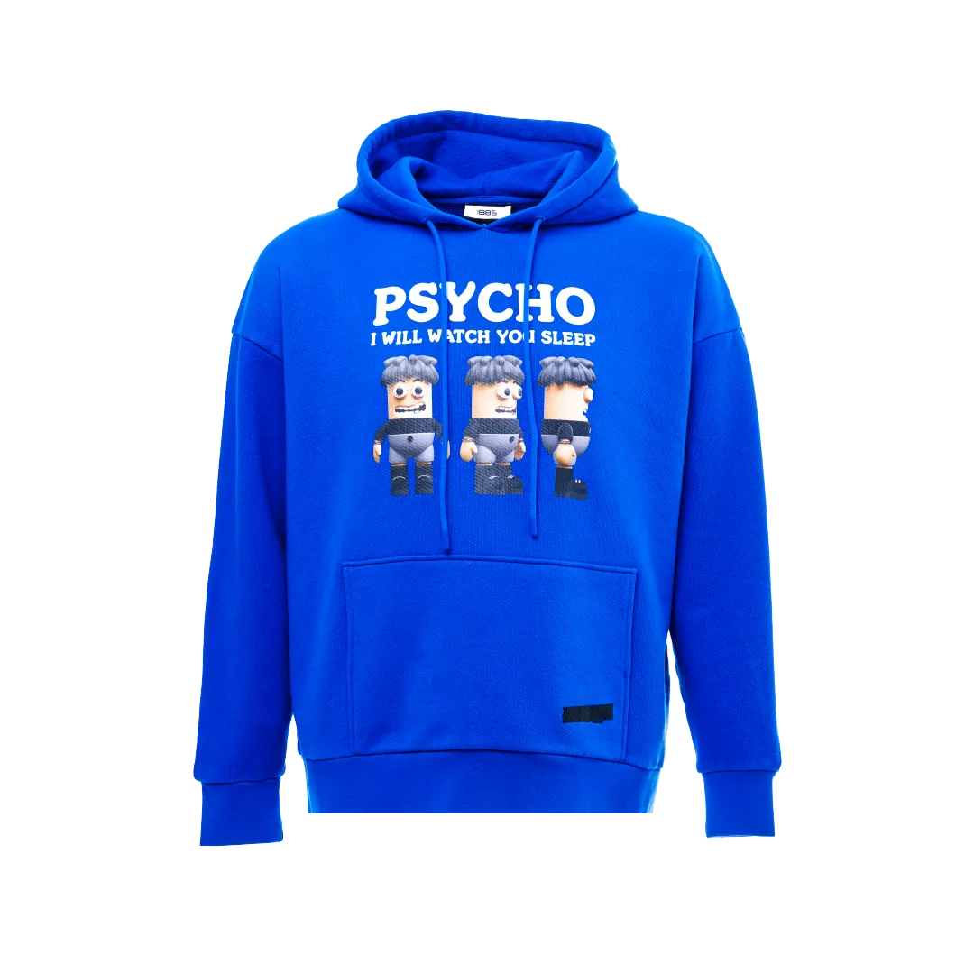 PSYCHO HOODIE - BLUE