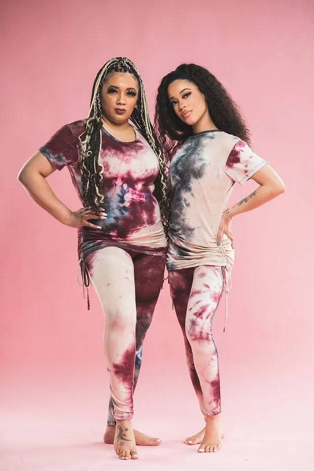 "Drippin in Dye" Tie Dye Legging Set