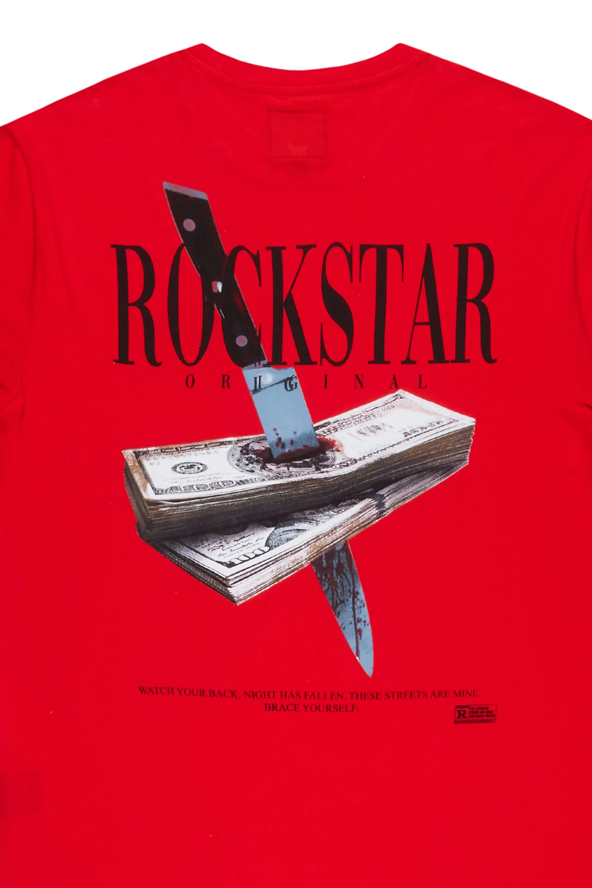 Sheridan Red Oversized T-Shirt