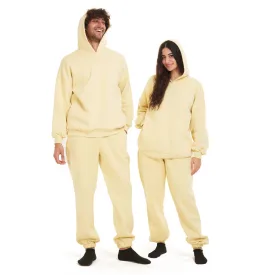 Snuggs oversized unisex hoodie set Cream