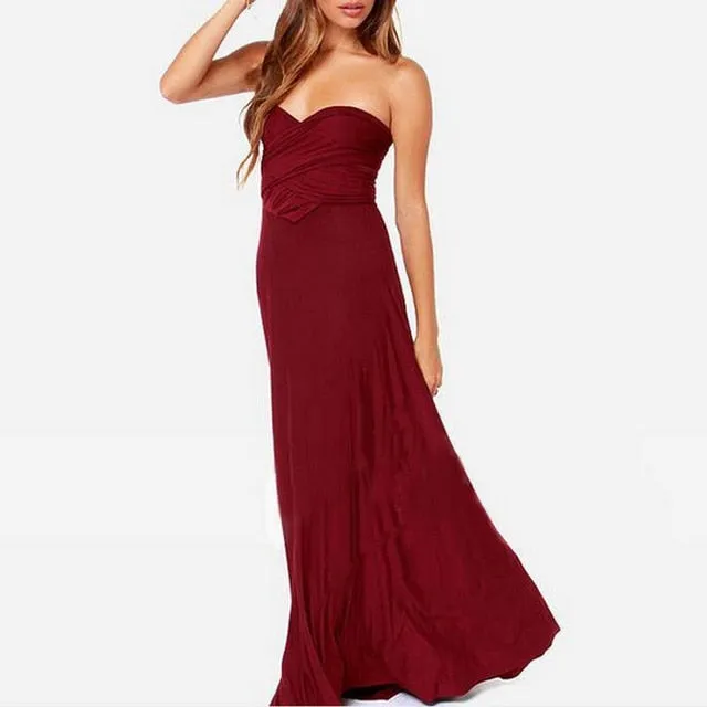 Stylemein - Backless Maxi Dress | Halter Dress