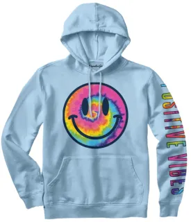 TIE DYE SMILEY HOODY